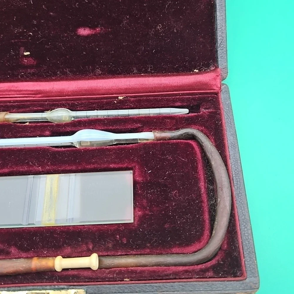 Antique 1920's American‎ Standard Haemacytometer Levy Hausser Counting Chamber